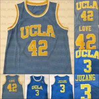 Custom UCLA College Basketball Jerseys 0 Westbrook 3 Johnny Juzang 5 Smith 10 Tyger Campbell 55 Kiki Vandeweghe 42 Love 14 Lavine