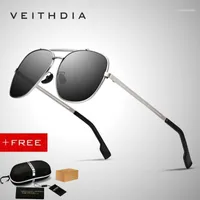 Marca Designer Moda Óculos de Sol Óculos de Sol Homens Polarizado Revestimento Espelho Eyewear Accessorie para 24931