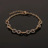 Link, Chain Fashion Jewelry 8 Shape Geometry Bracelet Ladies Small And Unique Design Year Gift