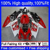 Injection Fairings For Aprilia Red white hot RS-125 RS4 RSV 125 RS 125 RR 125RR RSV-125 8No.17 RSV125 RS125 R 06 07 08 09 10 11 RSV125RR 2006 2007 2008 2009 2010 2011 OEM Body