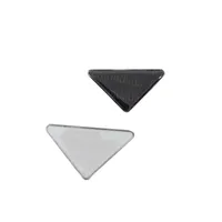 Triangle Badge Brooches Party Suit Lapel Pin Womens White Black Brooch Designer Letters Pins Annivesary Gift For Women