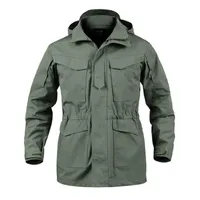 Vestes pour hommes M65 camouflage militaire Homme Vêtements US Armée US Armée Tactical Tactical Sweat Hood Jacket Outwear Casaco Masculino