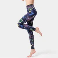 Kadın Yoga Pantolon Yüksek Bel Fitness Koşu Tayt Spor Spor Tayt Tayt Aksesuarları Spor 211118