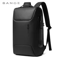 Рюкзак против вора подходит для Bange для 15,6 дюймов для ноутбука многофункциональный водонепроницаемый бизнес на плечо 202211