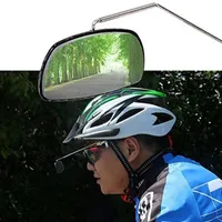Gruppi di biciclette in alluminio in lega di alluminio bicicletta ciclismo bicchiere da equitazione occhiali casco occhiali da vista retrovisore 360 ​​montaggio regolamento specchio vista posteriore J1i6