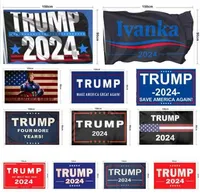 Nuovo 90 x 150 cm Dimensione flag Pro-Trump Campagna Banner 2024 Elezione presidenziale degli Stati Uniti Decorazione del patio del Giardino domestico
