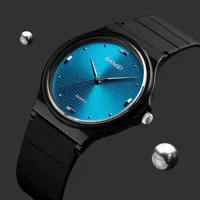 Armbanduhren skmei mode frauen uhr casual silikon wasserdichte armbanduhren frau quarz relogio feminino