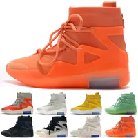 Fear King Shoe 1 Boot de Dieu Hommes Femmes Chaussures en plein air Brouillard Noir Jaune Sports Sneakers Bottes Bottes Taille Taille 36-46