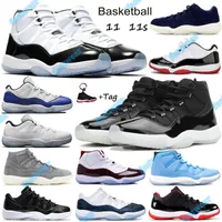11 New 11s 25th Anniversary Men Women Basketball Shoes Concord 45 Low Legend Blue Trainers Bred Win Like 82 Gamma Blue Sneakain