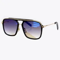 Solglasögon Kvinnor Varumärke Desginer Gradient Sun Glasses Poilt Vintage Square Driving Eyewear