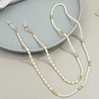 Anti-Lost Chains voor Zonnebril Luxe Parel Hanger Oortelefoon Ketting Eyewears Cord Houder Halsband Touw Boheemse Sieraden Gift