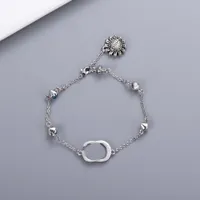New Style Bracelet Fashion Charm Bracelet Top Quality Silver Plated Bracelet for Woman Fashion Jewelry Supply