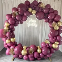 20/30 / 50 pcs 10 polegadas cor fúcsia violeta balões de casamento festa de aniversário decoração hélio látex balão bebê chuveiro globos