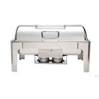 調理器具セットポットステンレススチールヒンジビュッフェ式皿洗い料理暖かい海船RRD10847