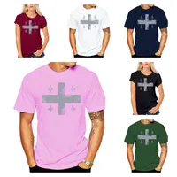 T-shirts hommes imprimés Hommes T-shirt T-shirt Coton manches courtes Vintage Drapeau de Québec Canada T-shirt Femmes Tshirt Mâle Novelty Marque adulte