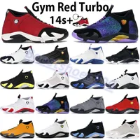 M￡s nuevos 14 14S Basketball Shoes Gym Red Toro Hyper Royal University Gold Terra Blush ￚltimo tiro Indiglo Thunder Men Mujeres Sportes al aire libre