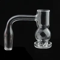 Half weld Flat Top Terp Slurper Quartz Banger Smoking Accessories With Beveled edge and Big Air Flow better use with 4 pearls clear joint 807 808