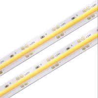 Remsor High Density Flexibel COB LED Strip Light 14WAM DC12V 24V RGB UV 395 Vit / varm vit / gul / röd / blå / grön