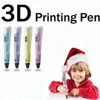 الجيل الثاني الطباعة 3d الطباعة القلم diy abs / الجيش التحرير الشعب الشائكة الفنون رسم الأقلام الإبداعية هدية للأطفال تصميم اللوحة
