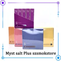 MySt Salt Plus Code Устройство Устройство POD Устройство CoD 650 мАч Батарея 1000 Puffs 3.2 мл Стручки картридж Vape Peen Kits