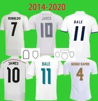 Real Madrids Retro Soccer Jersey 2014 2015 2015 2017 2018 2019 2020 Asensio Zidane Benzema Vintage voetbalshirt Classic 14 15 16 17 18 19 James Pepe Sergio Ramos Bale