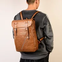 HBP Turuncu Leisure Sırt Çantası Moda Çantası Erkek Sırt Çantaları Seyahat Gelgit Kartları Sokak Avrupa ve Amerika Basit Okul Trend Bilgisayar Çantaları