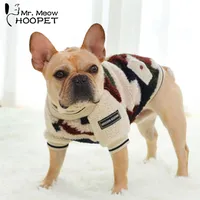 Hoopet animal de compagnie français chien chiens vêtements d'hiver manteau vêtements pour veste chiot gilet petit gros grand S 220106