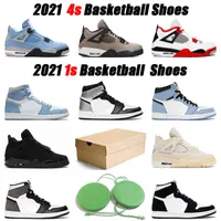 1 الرجال أحذية كرة السلة 2021 hyper الملكي 1 ثانية الأزرق 4 ثانية الظهر القط النار الأحمر النساء حذاء رياضة أحذية رياضية في الهواء الطلق
