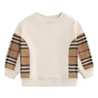 가을 수상자 소년 풀 오버 코튼 옷 아이 의류 탑 스트라이프 패션 스웨트 셔츠 의상 2-7 년
