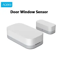 Original Xiaomi YouPin Aqara Door Window Sensor ZigBee Conexión inalámbrica Door-Sensor Mini Smart-Sensors para el control de la aplicación