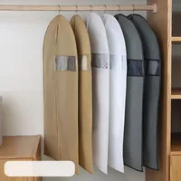 Kleding Garderobe opslag kledingstuk stofomslag niet-geweven stofkoffer voor huishoudelijke hanging-type kleerpakbescherming Bagorganisator