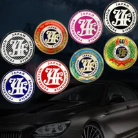 JAF Logo Japan Automobile Federation JDM Car Grille Emblem Badge Universal Car Accessories