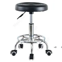 Hydraulic Adjustable Salon Stool Swivel Rolling Tattoo Chair SPA Massage Commercial Furniture sea shipping DAM314