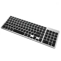 Keyboard Bluetooth Ultra Slim Portable 102 Teclas inalámbricas BT Touchpad Tijeras Diseño de pies Keyboard11