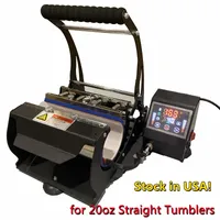 ABD yerel depo! Tumbler 20 oz için Isı Transfer Makineleri Düz Tumblers Süblimasyon Baskı Zanaat Cricut Maker Yazıcı Sıska Kupa Şişeleri DIY Araçları