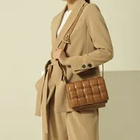 2021 Designer tassen beroemde merk dame mode multifunctionele kleine vierkante tas casual schouder handtas eenvoudige vrouwen postman handtassen portemonnee
