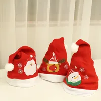 Rote Elch Weihnachten Mini Kleinkind Erwachsene Weihnachtsmütze Dekoration Navidad 2019 Frohe Weihnachtskap Kids Chidren