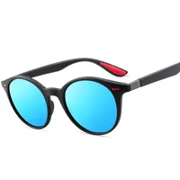 نظارات شمسية الكلاسيكية الرجعية برشام الاستقطاب الرجال النساء العلامة التجارية تصميم tr90 الساقين أخف وزنا تصميم الإناث الذكور الأزياء الظل gafas de sol