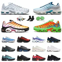 Nik Nk Air Vapour Max Vapourmax TN Plus SE Running Shoes For Men Big Size Us 12 Mens Womens Off All Black White Pink Purple Sports Blue Red Green Sneakers Trainers EUR 36-46