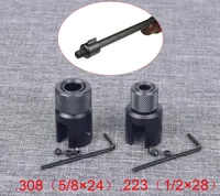 Zabawki Ruger Aluminium Ruger 1022 10/22 Picture adapter hamulcowy 1 / 2x28 5 / 8x24 .750 End Nici Protector Combo .223 .308