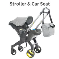 Baby Stroller 4 In1 Car Seat 0-2 Years Old Born Carriage Portable Pushchair Cart Strollers#