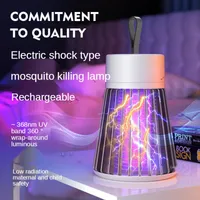 Pest Control Mosquito Killer Electric Shock Photocatalyst Household Indoor Outdoor Moth Traps Lamp