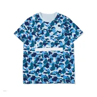 Summer Mens Designer T-shirt Mode Femme De Haute Qualité Imprimé Camouflage À Manches courtes 3 Couleurs Couples Table Taille M-2XL