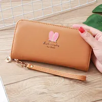 Wallets Womens And Purses Animal Ear PU Leather Long Wallet Hasp Phone Bag Money Coin Pocket Card Holder Female Purse