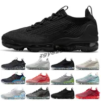 Top Runners Fly Knit Homme Mens Femmes 360 Chaussures de course FK-2000 Triple Black White Team Rouge Pure Platinum Sneakers Sneakers Formateurs 36-45 ZGy0