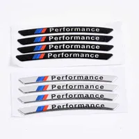 4x Voiture Sticker Sticker Roues RIMS Racing Autocollant de voiture Performance pour BMW E46 E90 E60 E39 F10 F30 E36 F20 x1 x3 x5 etc.