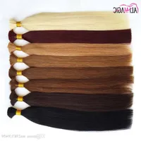 Cheap 2019 New Human Hair For Braiding Bulk Hair Factory Unprocesseds Hair Straight 20 22 24inch 100g Lot Wholesale Ali Magic Wholesale Drut