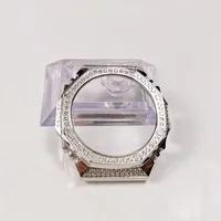 Bandas de relógio diamante GA2110 TODAS AS CENTRAÇÕES DE METAL SUBSTITUIÇÃO DE MANDETA ACESSÓRIOS GA-2110/2100 GÃO GOLD