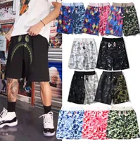 Europa e Estados Unidos moda calções de algodão meninos hip hop esportes juventude 5 calças de lazer praia