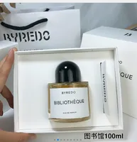 Byredo Perfume 100ml EDP Man Woman Fragrance Open Sky Young Rose La Tulipe Bibliotheque Lil Fleur High Quality Scented Parfum Long Lasting Good Smell Fast Ship